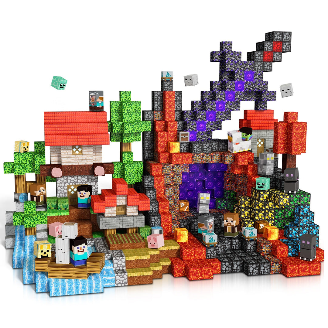 【Magic x Forest】Magnetic Tiles Building Blocks STEM Toys - 2025 Adventure Collection