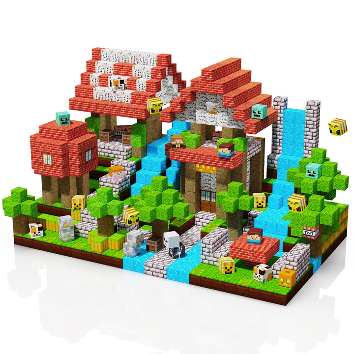 【Forest Life】Magnetic Tiles Building Blocks STEM Toys - 2025 Village Collection