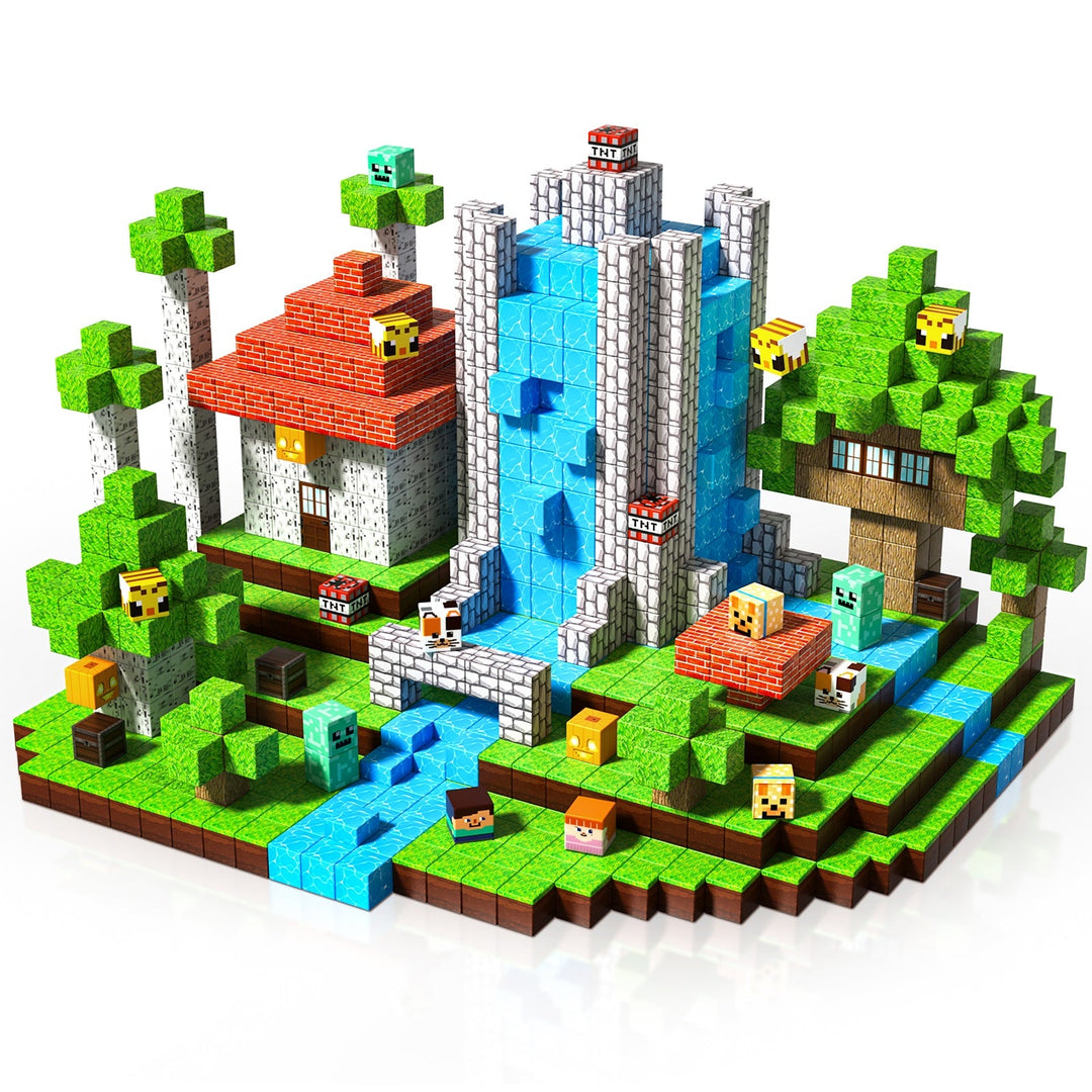 【Forest Life】Magnetic Tiles Building Blocks STEM Toys - 2025 Village Collection