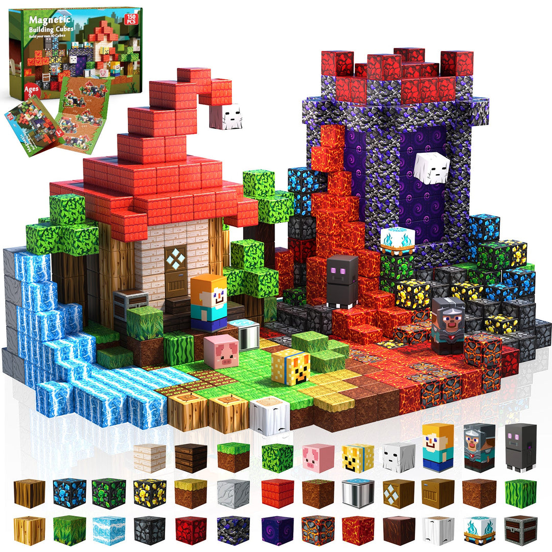 【Magic x Forest】Magnetic Tiles Building Blocks STEM Toys - 2025 Adventure Collection
