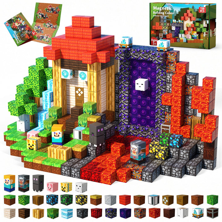 【Magic x Forest】Magnetic Tiles Building Blocks STEM Toys - 2025 Adventure Collection