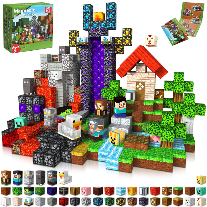【Magic x Forest】Magnetic Tiles Building Blocks STEM Toys - 2025 Adventure Collection