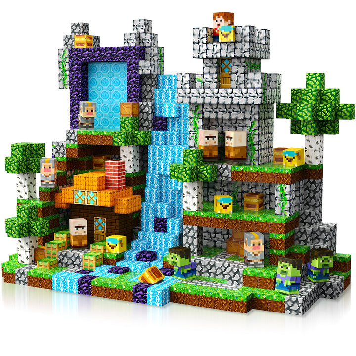 【Pixel World】Magnetic Tiles Building Blocks STEM Toys - 2025 Adventure Collection