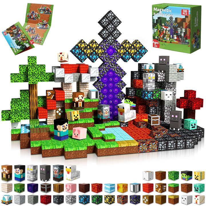 【Magic x Forest】Magnetic Tiles Building Blocks STEM Toys - 2025 Adventure Collection