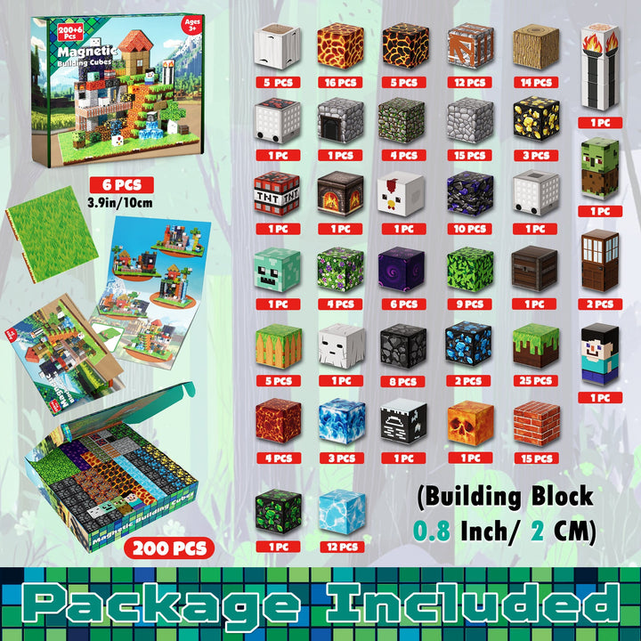 【Mining Cart】Magnetic Tiles Building Blocks STEM Toys - 2025 Panel Collection
