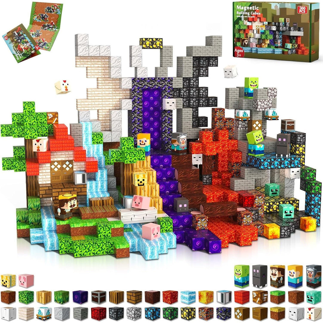 【Magic x Forest】Magnetic Tiles Building Blocks STEM Toys - 2025 Adventure Collection