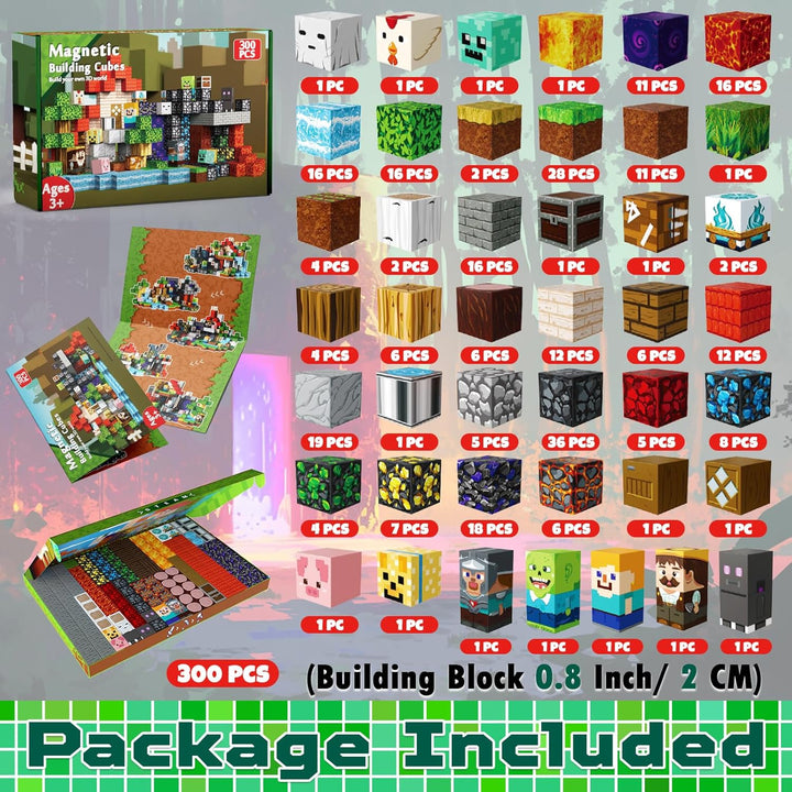 【Magic x Forest】Magnetic Tiles Building Blocks STEM Toys - 2025 Adventure Collection