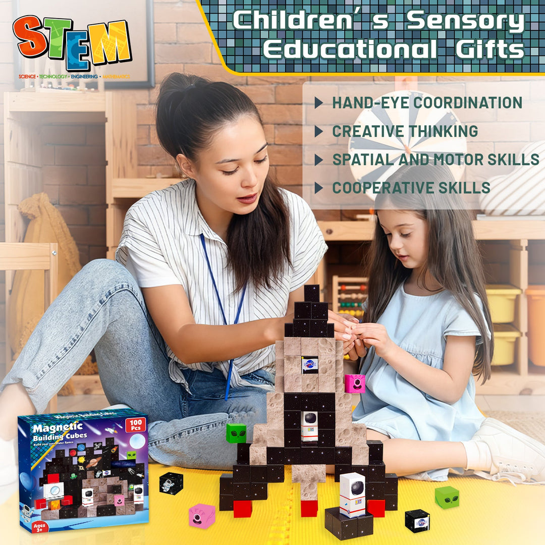 【Infinite Universe】Magnetic Tiles Building Blocks STEM Toys - 2025 Fiction Collection