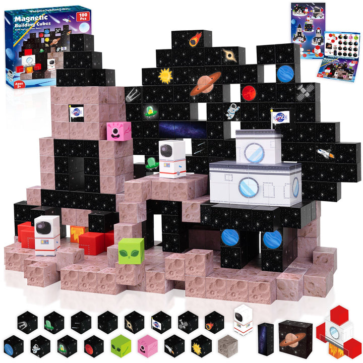 【Infinite Universe】Magnetic Tiles Building Blocks STEM Toys - 2025 Fiction Collection